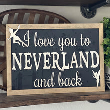 Load image into Gallery viewer, I love you to Neverland and back
