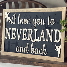 Load image into Gallery viewer, I love you to Neverland and back
